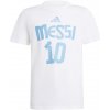 Adidas Dětské tričko MESSI Name and number bílé Detská: 152
