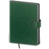 Helma Diár Flip denný A5 14,3x20,5cm - zeleno/šedý 2026