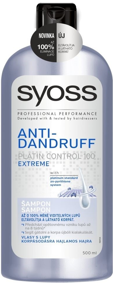 Syoss Anti Dandruff Control šampón na vlasy proti lupinám 500 ml od 3,68 €  - Heureka.sk