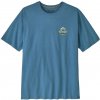 Pánske tričko Patagonia Great Waves Responsibili-Tee Veľkosť: XL / Farba: modrá