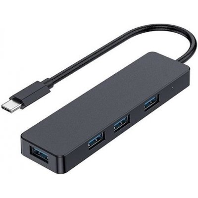 Gembird UHB-CM-U3P4-01 čierna / USB-C rozbočovač / 4X USB 3.0 (UHB-CM-U3P4-01)