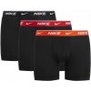 Pánske boxerky Nike Everyday Cotton Stretch Boxer Brief 3P - Čierny (XL)