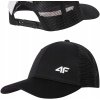 4F so šiltom šiltovka čierna veľkosť S