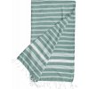 Butlers SURFSIDE Osuška 90 x 170 cm - tm. zelená
