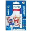 PILOT Pintor Fine Súprava akrylových popisovačov 0,9-1,5mm - Classic 6 ks