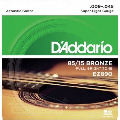 D'Addario EZ 890 Br - kovové struny pro akustickou kytaru...