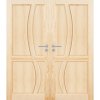 ArchoD - Dvojkrídlové drevené dvere dyhované z borovice Reno