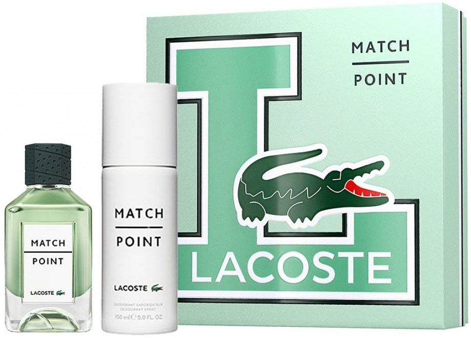 Lacoste Match Point EDT 100 ml + deodorant 150 ml darčeková sada