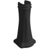 KERASAN - RETRO univerzálny keramický stĺp k umývadlam 56,69,73cm, čierna mat 107031