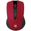 Defender Myš Accura MM-935, 1600DPI, 2.4 [GHz], 4tl., bezdrôtová, červená, 2 ks AAA, nanoprijímač, rozsah 10m 52937
