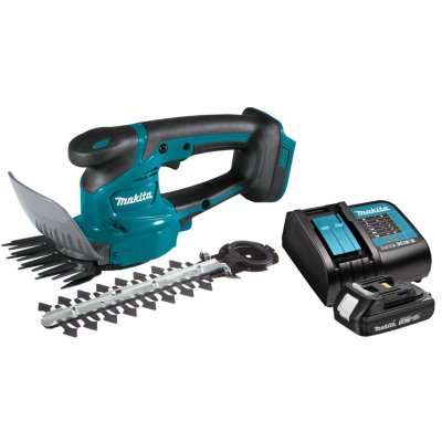 MAKITA DUM111SYX Nožnice na trávu a živý plot šírka záberu 11 cm na 18V Li-Ion (LXT) 1.5 Ah akumulátor (1ks) + nabíjačka - MAKITA DUM111SYX