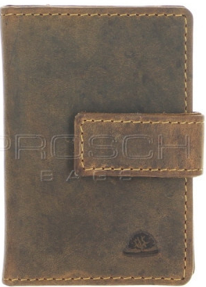 Greenburry kožená peňaženka 1642 RFID 25 hnědá