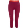 SALEWA CRISTALLO WARM 3/4 dámske termo legíny rhodo red Veľkosť: XS