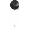 Nástenná lampa Arum čierna