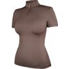 Equestrian Štokholm Tričko UV Protection Champagne Equestrian Stockholm, s krátkym rukávom, dámske, beige/brown Veľkosť: XXS