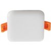 Svietidlo Kanlux štvorcové 6 W LED 7,6 cm biele neutrálne