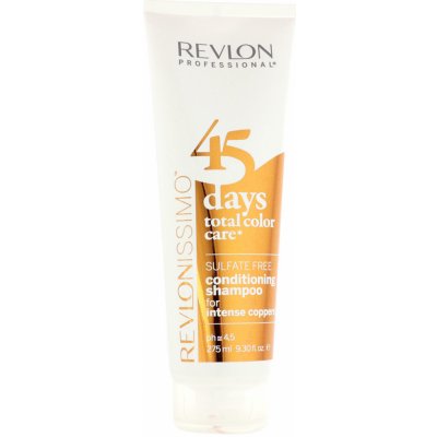 Revlon Revlonissimo 45 Days Total Care Intense Coppers šampón a kondicionér 2v1 275 ml