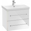 VILLEROY & BOCH Avento skrinka pod umývadlo, 580 x 514 x 452 mm, 2 zásuvky, Crystal White, A88900B4