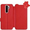 Flip puzdro na mobil Xiaomi Redmi Note 8 Pro – Červené – kožené – Red Leather 5903226984992