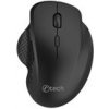 C-TECH Myš WLM-14BK Dual mode, bezdrátová, BT5.0 + 2,4GHz, 1600DPI, 6 tlačítek, USB nano receiver, černá