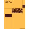 Stanislav Krtička Škola hry na saxofon Noty