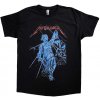 Metallica Tričko Blue Justice Unisex Black M