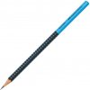 Faber-Castell Grip 2001/HB Two Tone čierna/modrá 12ks