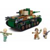 Stavebnice Sluban Army Japonský tank typu 97 2v1 M38-B1107
