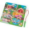 Bigjigs Toys Magnetické bludisko Farma