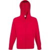 F.O.L. Lightweight Hooded Sweat Jacket červená