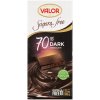 VALOR Čokoláda bez cukru, lepku horká 70% 100 g