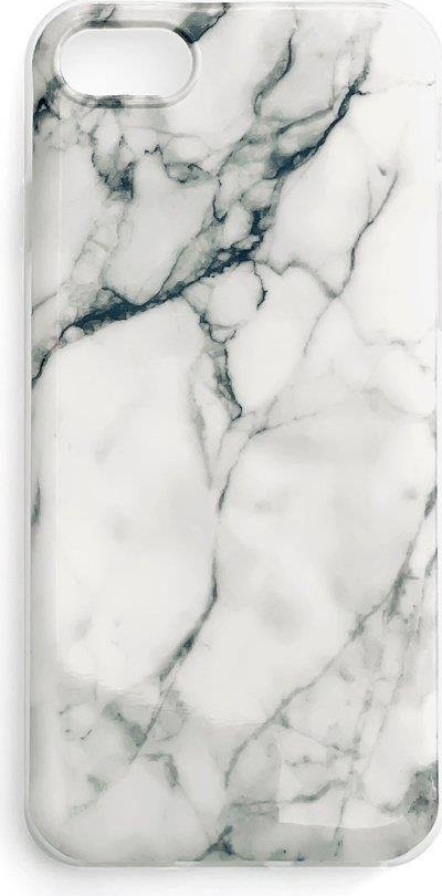 Wozinsky Marble silikonové iPhone XS / iPhone X biele