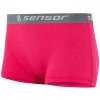 Sensor Merino Wool Active kalhotky s nohavičkou magenta