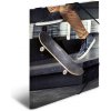 Doska s gumičkou A4 kartón - skateboard