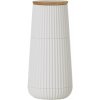 AdHoc Mlynček na korenie/soľ, výška: 150 mm, priemer: 65 mm, biely