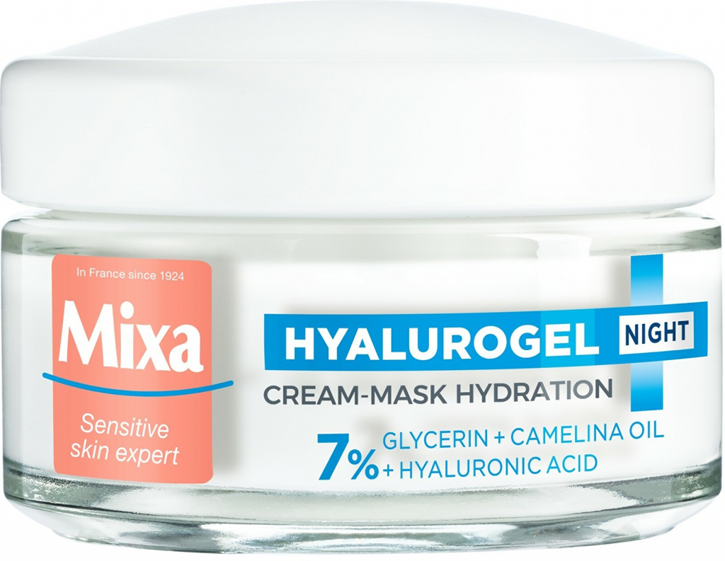 Mixa Hyalurogel nočný krém 50 ml