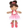 Bábika baletka My Ballerina Doll Pink Jolijou 25 cm s ružovou sukničkou z jemného textilu od 12 mes
