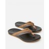 RIP CURL žabky Soft Top Open Toe Black/Brown 8266 vel. 47