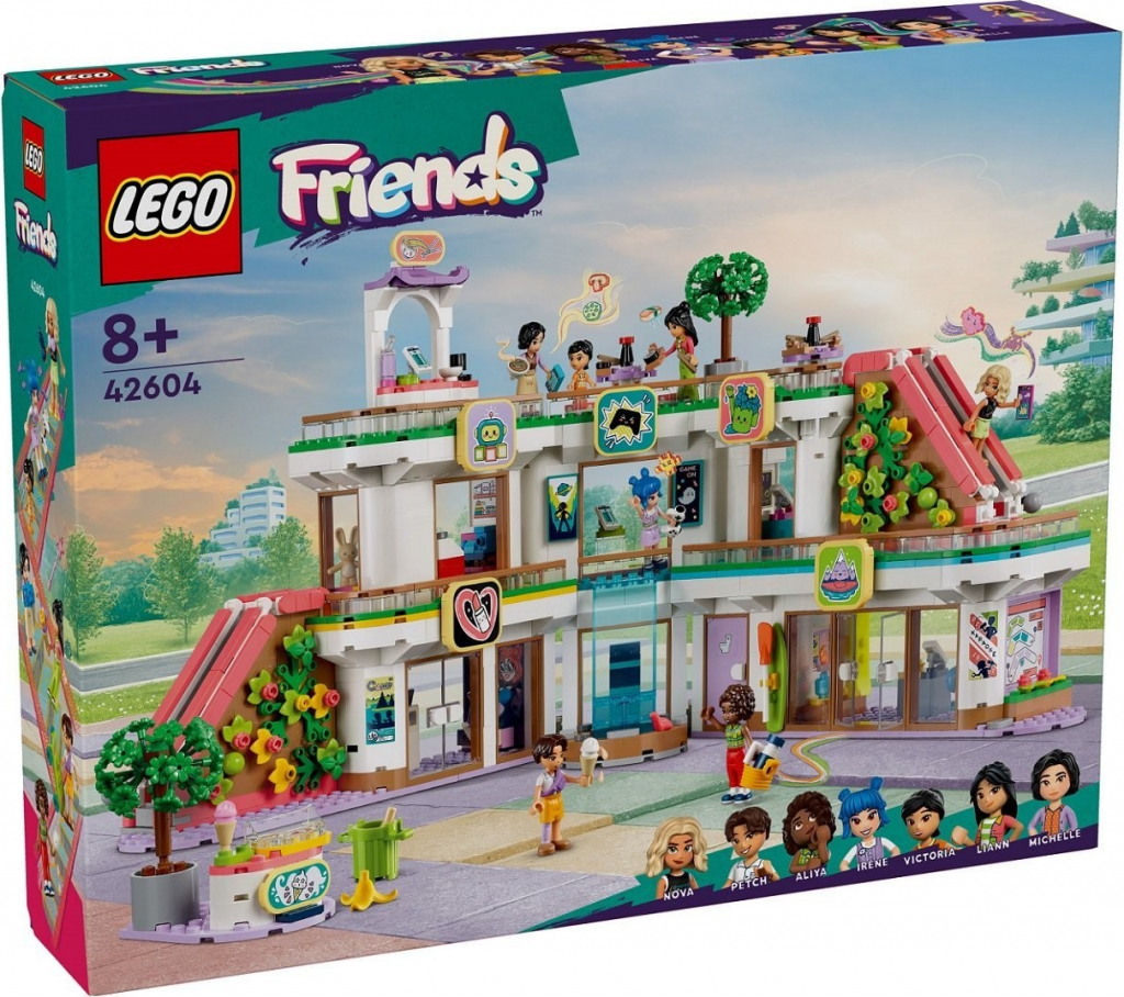 LEGO® Friends 42604 Nákupné centrum v mestečku Heartlake od 87 € - Heureka .sk
