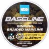 Nash Splietaná Šnúra Baseline Sinking Braid UV Yellow 600 m - 0,35 mm 18,14 kg