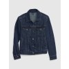 GAP Detská džínsová bunda Tmavomodrá XL Tmavomodrá Tmavomodrá