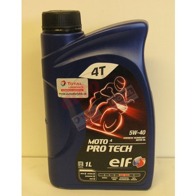 Elf Moto 4 PRO Tech 5W-40 1 l