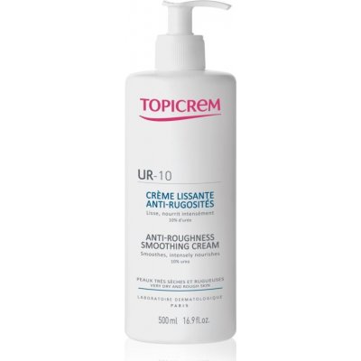 Topicrem UR-10 Anti-Roughness Smoothing Cream telový krém pre extra suchú pokožku 500 ml