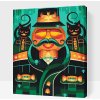 Vymalujsisam.sk Maľovanie podľa čísiel - Halloween cats Veľkosť: 40x50cm, Rám: Na kartónovej doske