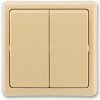 ABB, s.r.o. Classic - 3553-05289 D2 - Prepínač 5 - béžová