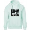 Nápis Krav Maga - Oversized mikina dámská Moon - kratšia + širšia - L ( Frost )