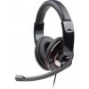 Gembird Slúchadlá s mik MHS-001 Gaming black