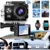 ŠPORTOVÁ KAMERA, ULTRA HD, WIFI, VODOTESNÁ, S DIAĽKOVÝM OVLÁDANÍM