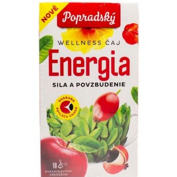 Popradský Wellness čaj Energia sila a povzbudenie 36 g