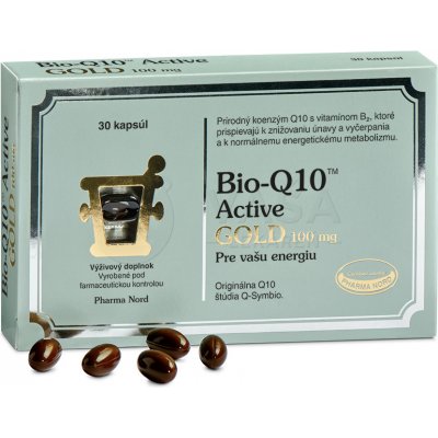 Pharma Nord Bio-Q10 Active GOLD 100 mg 30 kapsúl